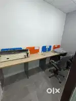 1Cabin+4Workstations.Fully Furnished Office Space For Rent In Noida.