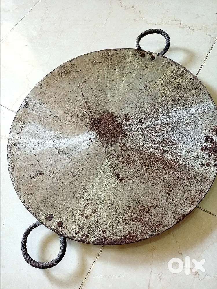 New Iron Tawa and utensils steel stand