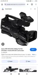 Sony video camera HD