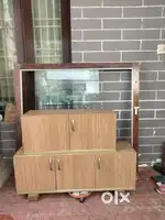 Show case door and kichencobard