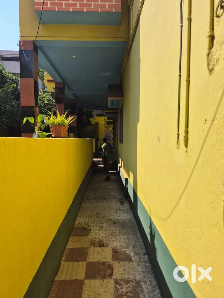 Well connected and Semi furnished house for rent.