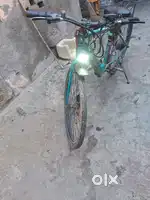 Ok condition led light,horn ,lithium battery  ,18 kilometers chalti h