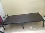 Steel Single Bed with Plywood