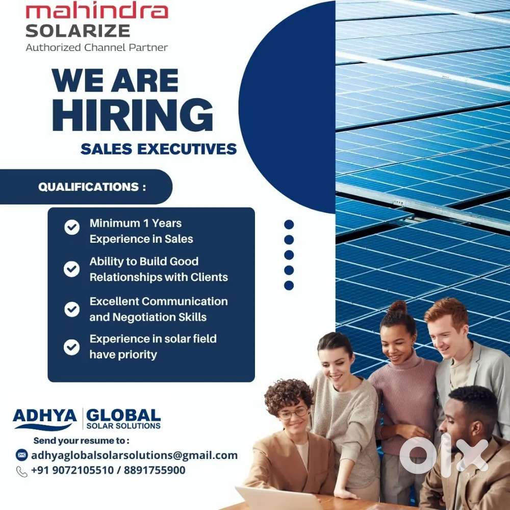 Sales executive and technician
