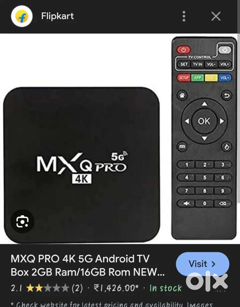 MXQ PRO 5g Android TV Box