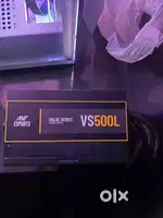Asus gtx 1650 plus 500w power supply plus 2 rgb fans