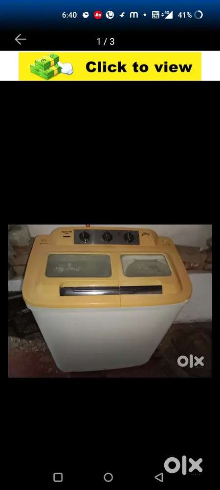 Godrej washing  machine 6.5 kg  wash chalu hai spin me problem h kuch