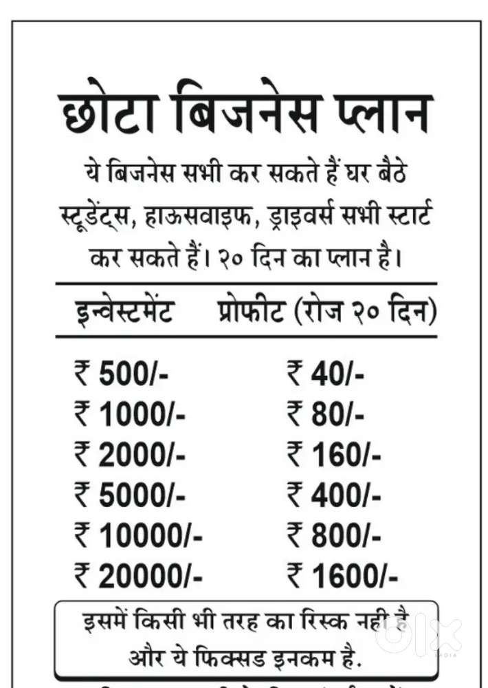 Work from home for house-wifes, students and drivers