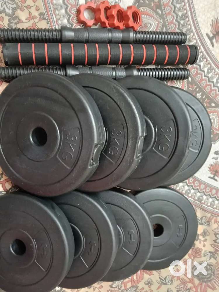 20 kg dumbbell 3 in 1 convertible