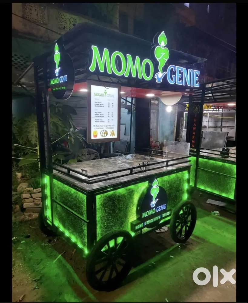 Chinese  food like momos French fries etc