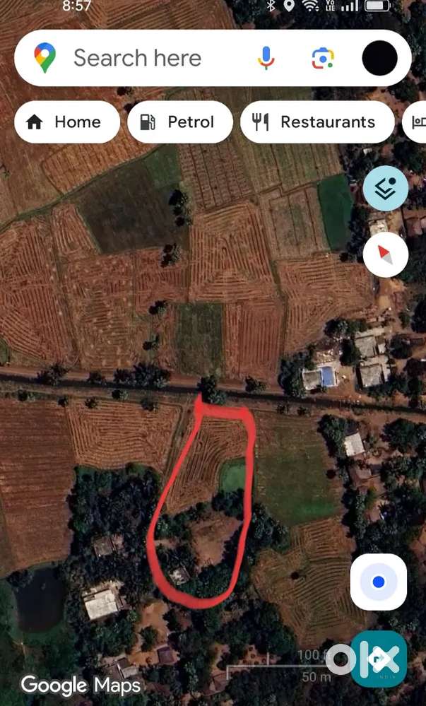 Agriculture Land and House for sale GORRIPUDI