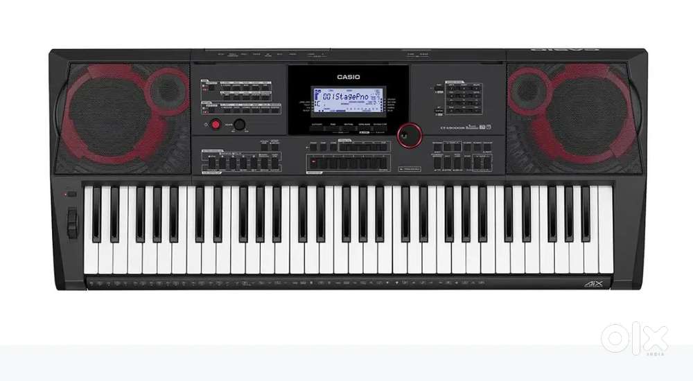 Casio CTX 9000IN with bag, adapter and stand