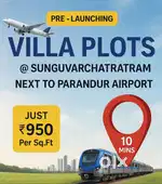 Pakka Plots near Parandur Airport & Metro / Best Investment for Future