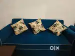 Soffa set in blue color