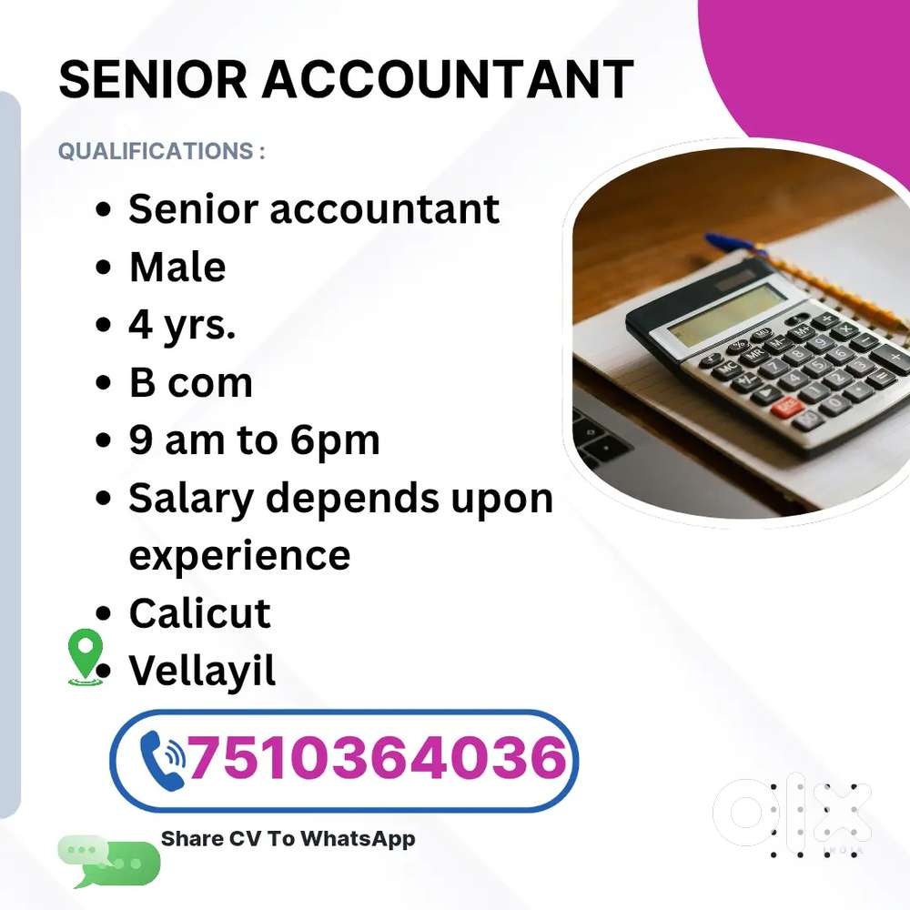 Hiring senior Accountant