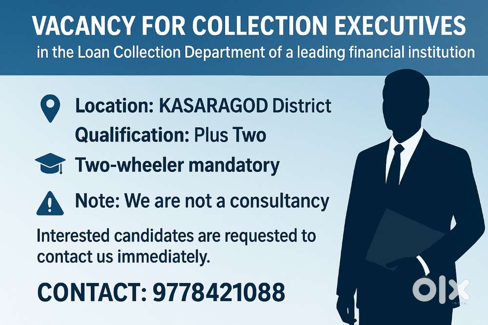 WANTED COLLECTION EXECUTIVES