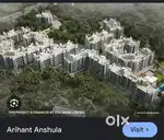 Ready to move 2 bhk flat with parking
