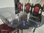 DINING TABLE WITH 6 CHAIRS