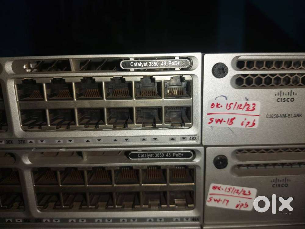 CISCO 3850 HIGHER End L3 Switches inbuilt Accesspoint