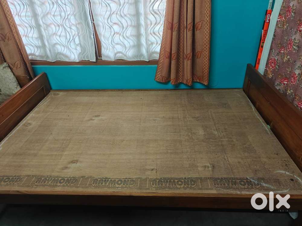 75*48 inch teak wood bed for sale