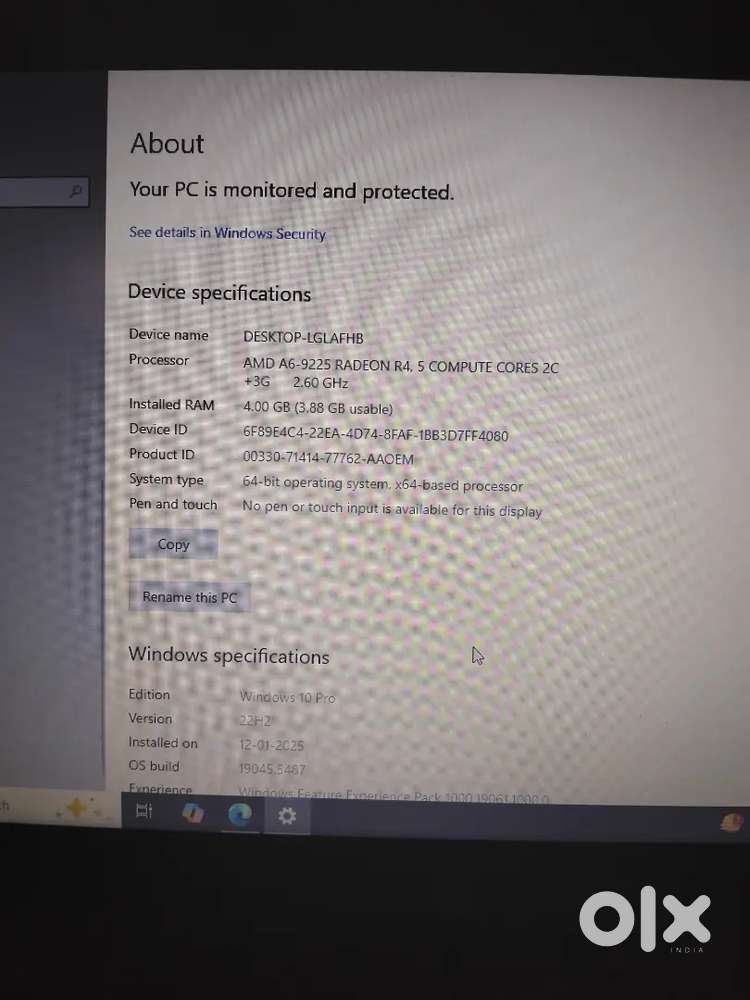 Good condition hp laptop