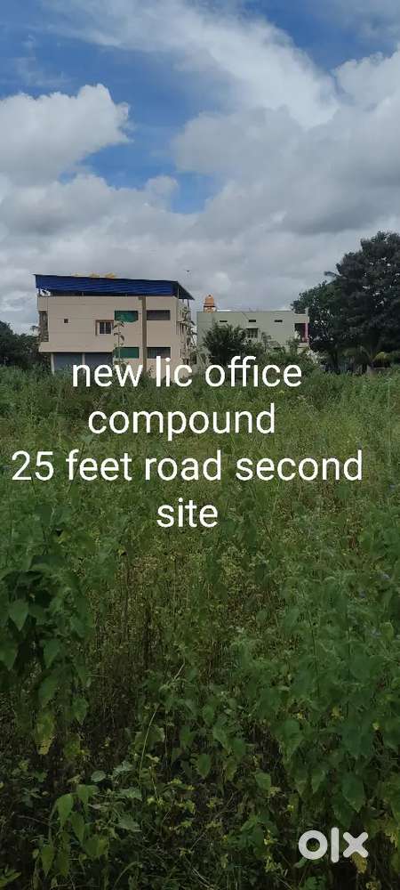 Side for sale new lic office left side 25 feet road second site