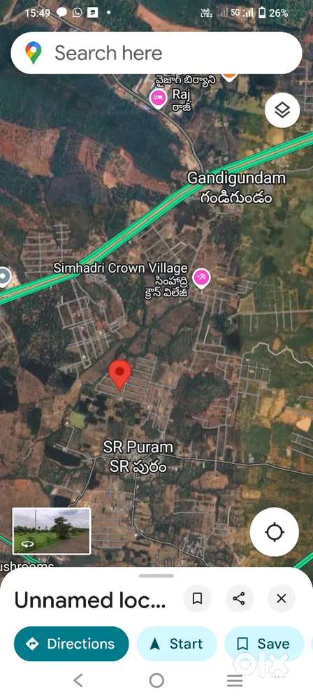 VUDA Approved plot SR puram Simhachalam