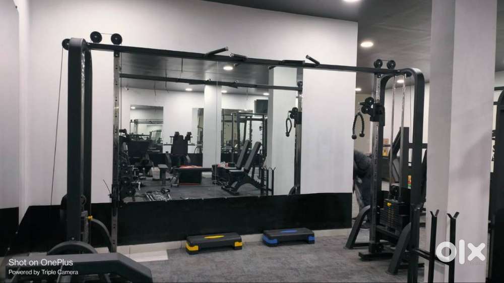 Gym equipments  Gym machine  New gym set  Full gym setup  Old gym