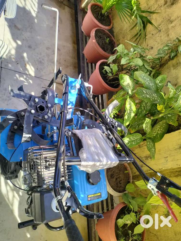 An agricultural hand driven tractor