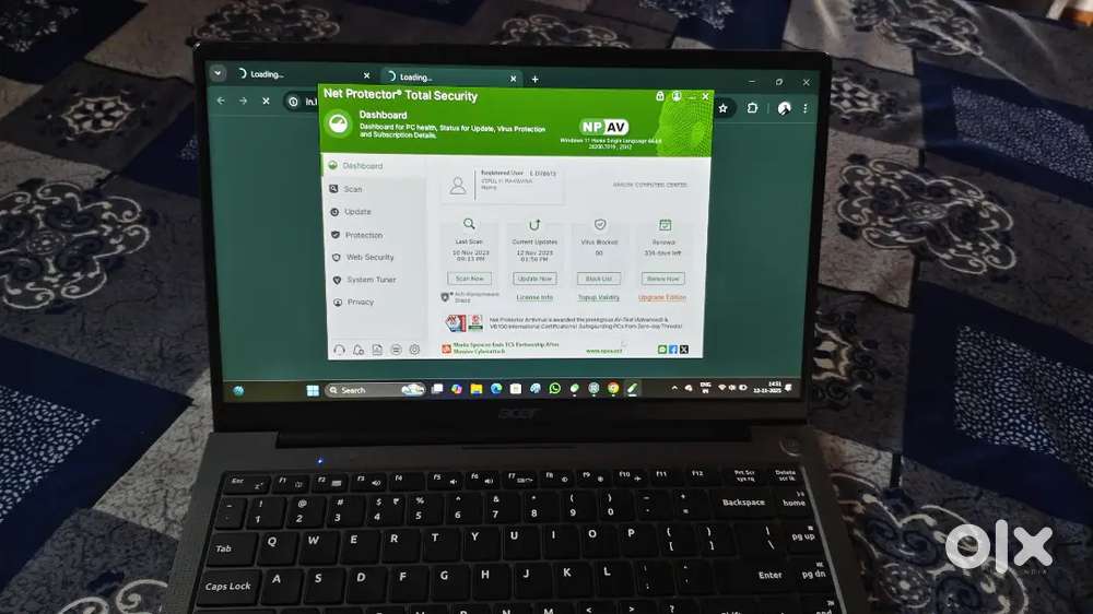 Acer aspire 3 intel core i3 13th Gen 8/512 SSD laptop