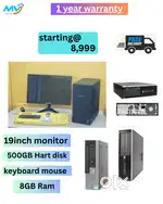 2GB Graphics  Branded Desktop Laptop Computer CPU Full Set Sales  Serv