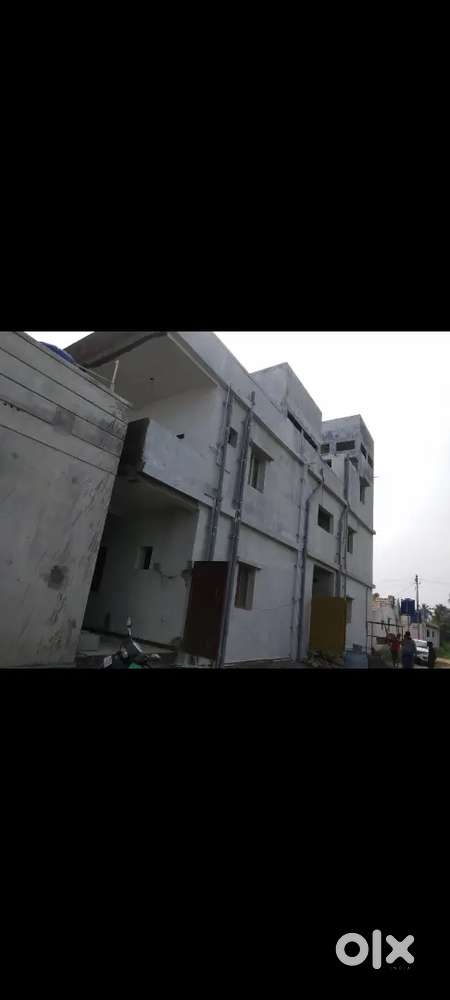 Hall with One bed room with kitchen and attached toilet