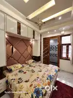 2 bhk 55 sq yards resale flat with bike parking in Uttam Nagar loan av