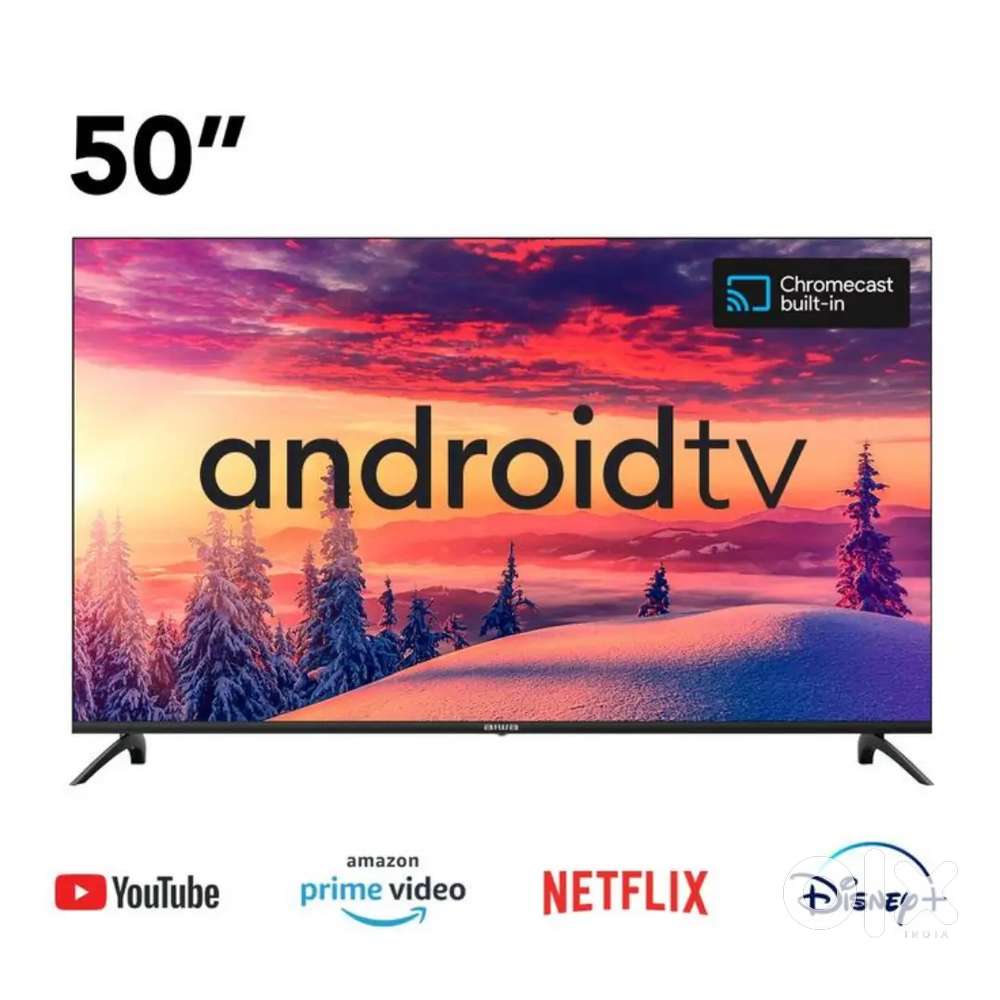 50 INCHES SMART LED Tv 2 YEARS WARRNTY NEW