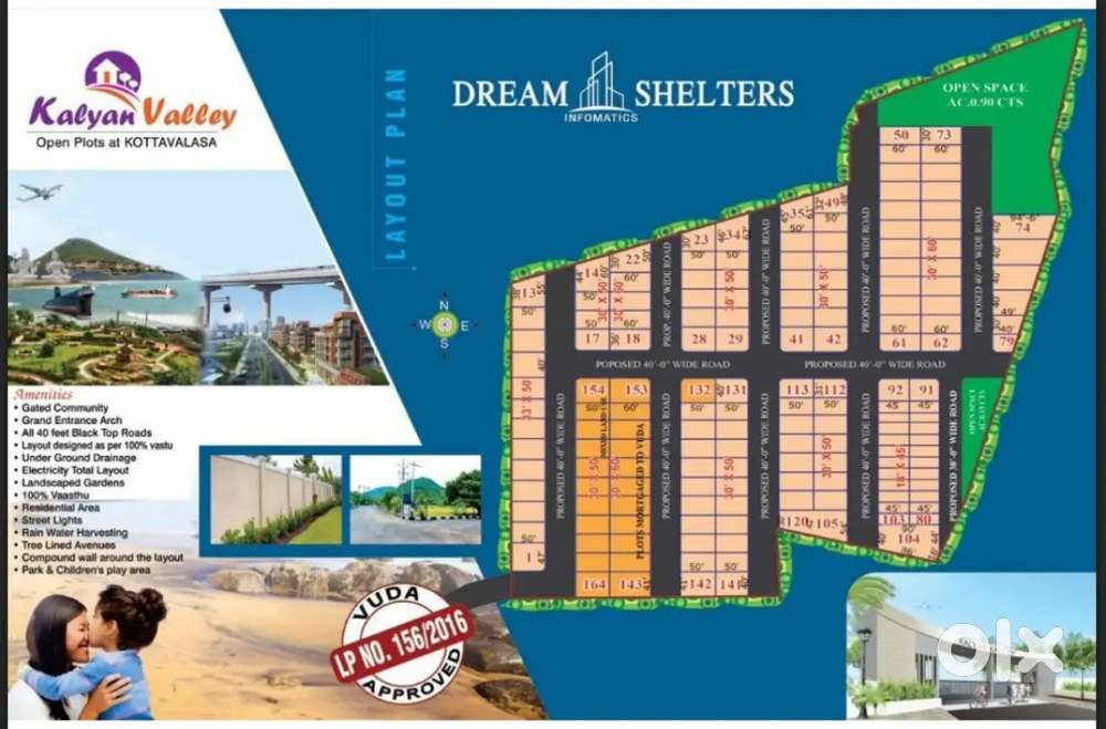 Prime 30x50 Feet Plot In Kalyan Valley Clear Title, Immediate Sale