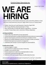 Data Entry and Lead Generation (Night Shift)