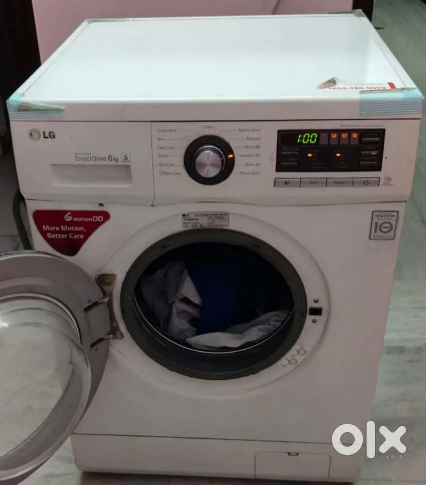 LG Fully Automatic 8 Kg washing machine