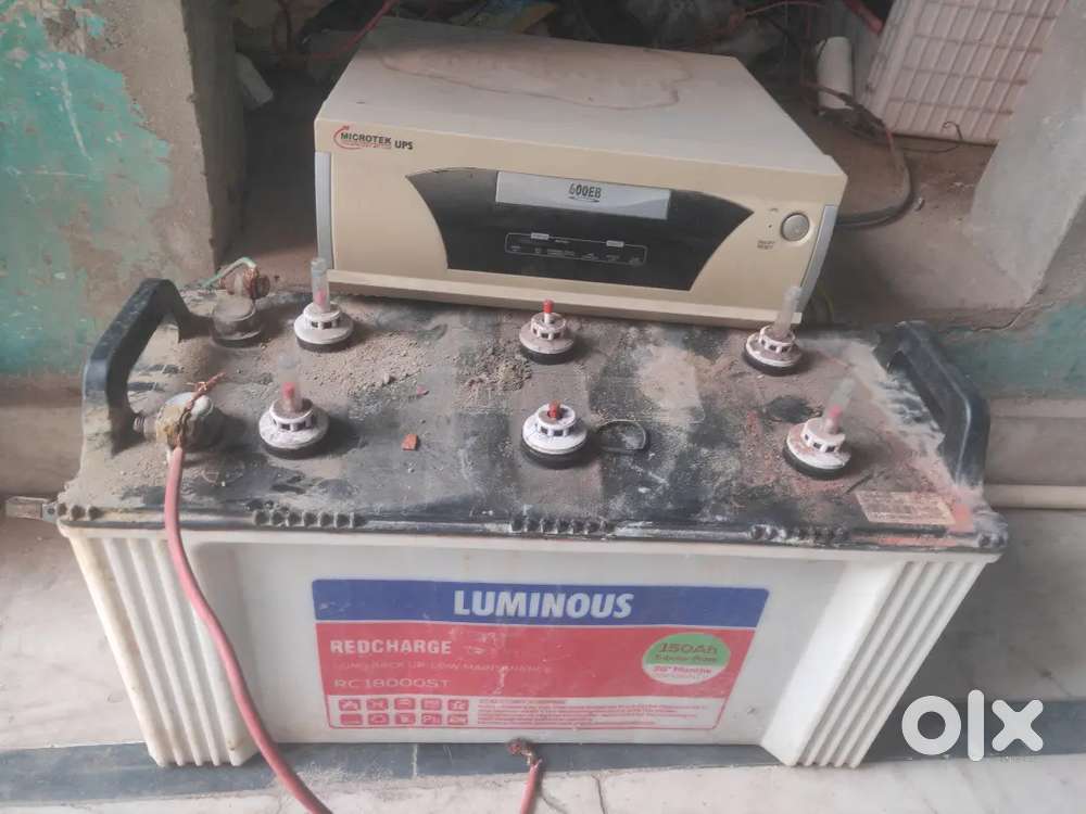 Microtec iverter and luminous battery working fine