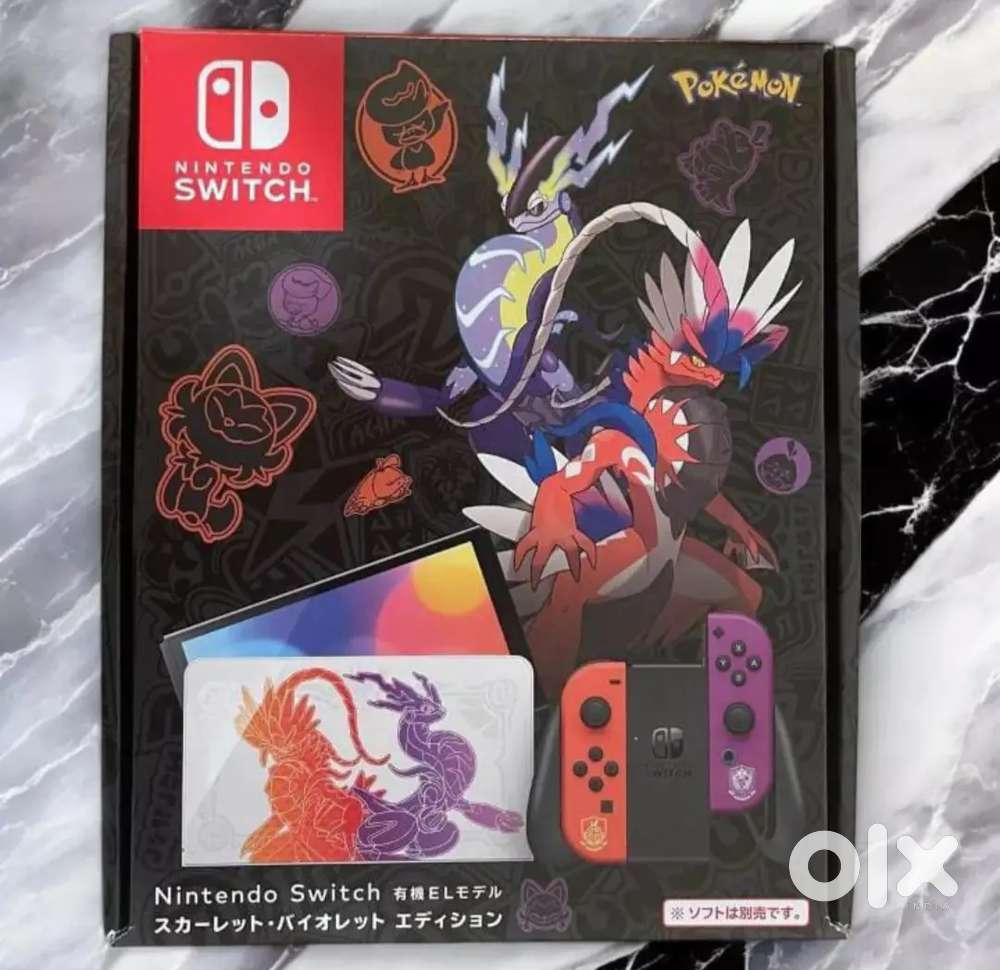 Nintendo Switch OLED

ConsolePokémon Scarlet & Violet

EditionBox Used