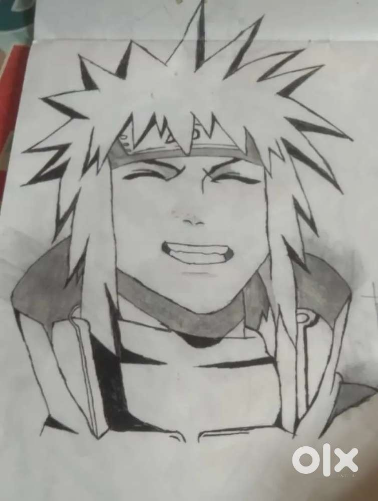 Drawing of Naruto