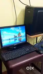 Computer with all accessories