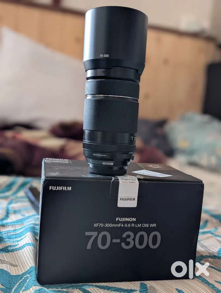 Lenes for Fuji X mount (70-300 mm, 13 mm, 35 mm and )