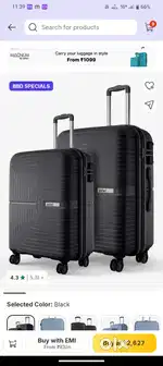 Safari Trolley bags