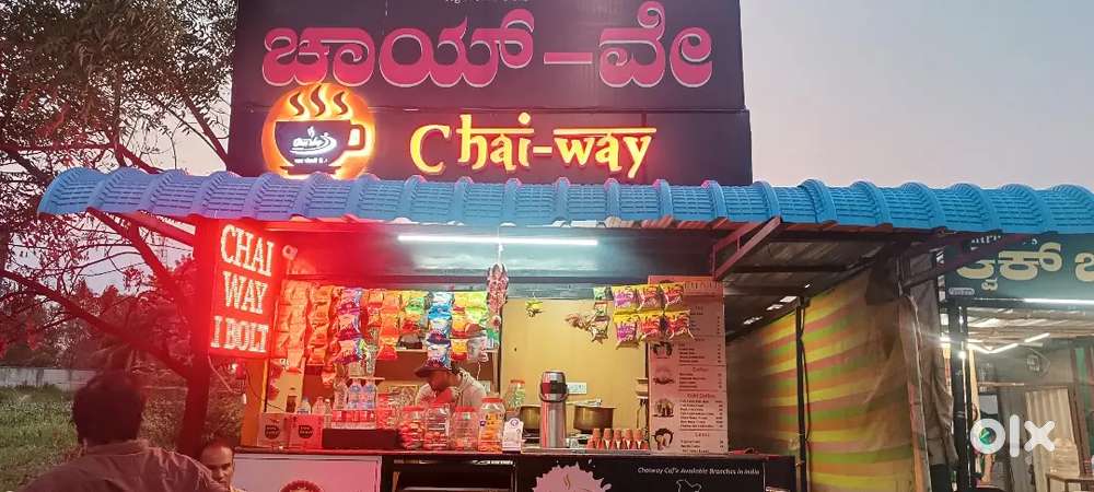 This is a chai way franchise I'm the owner of the franchise I'm moving