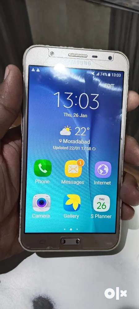 Samsung j7 next 2/32 koi kami ni h only phone h adhar de dunga