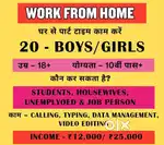 Work from Home (घर बैठे काम करें)