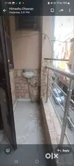 1bhk top floor 3 year old vishwas park uttam nagar delhi