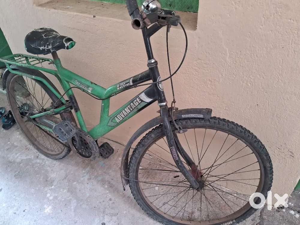 Bicycles with front back new tyre and tube with new chain axle