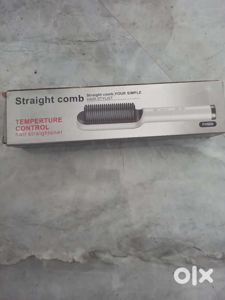 HAIR STRAIGHTNER MASHINE COMB STYLE