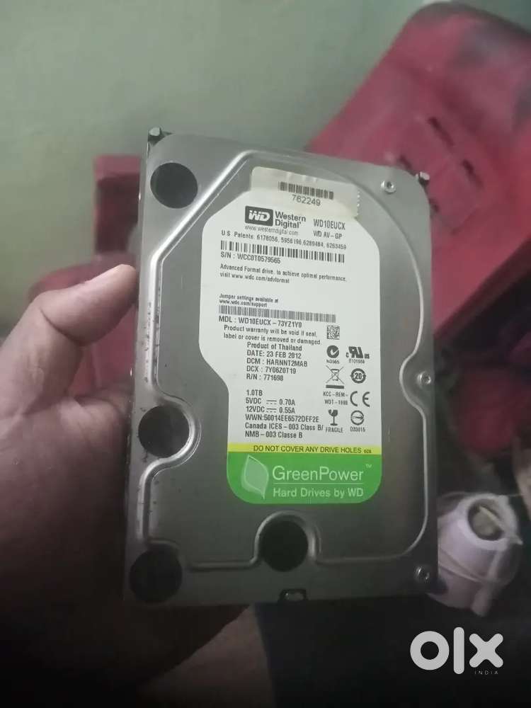 1TB WD desktop Harddisk